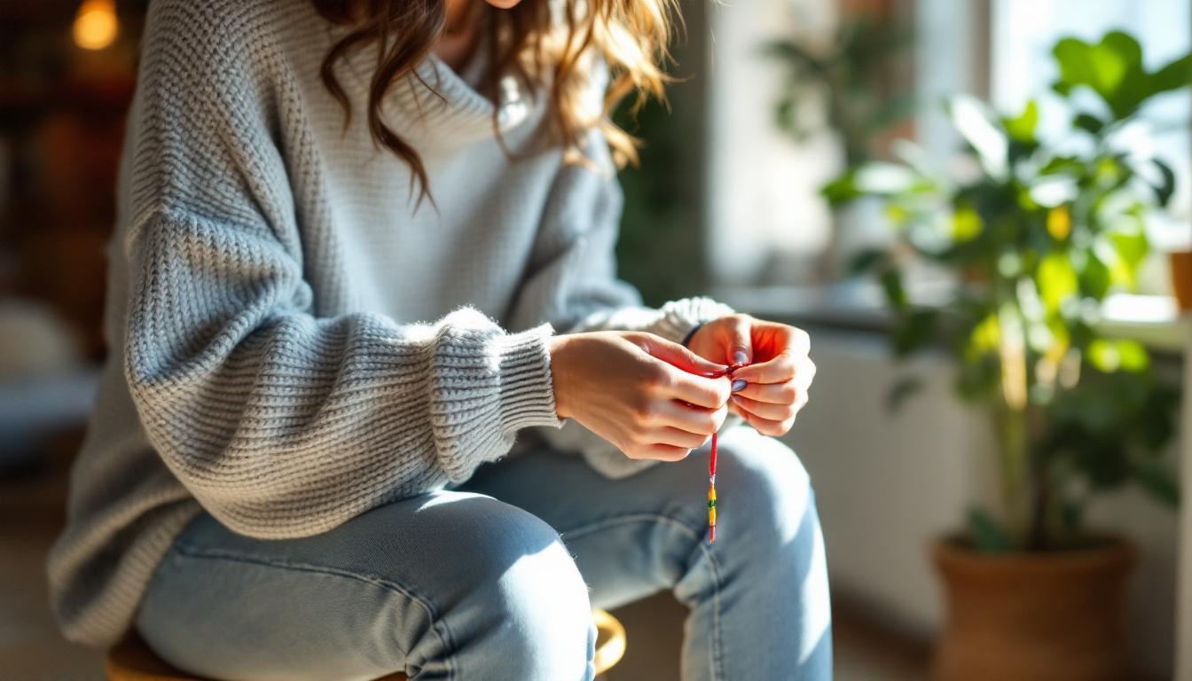 découvrez comment attacher un bracelet brésilien tout seul facilement grâce à notre guide étape par étape, pour créer vos propres bijoux originaux.
