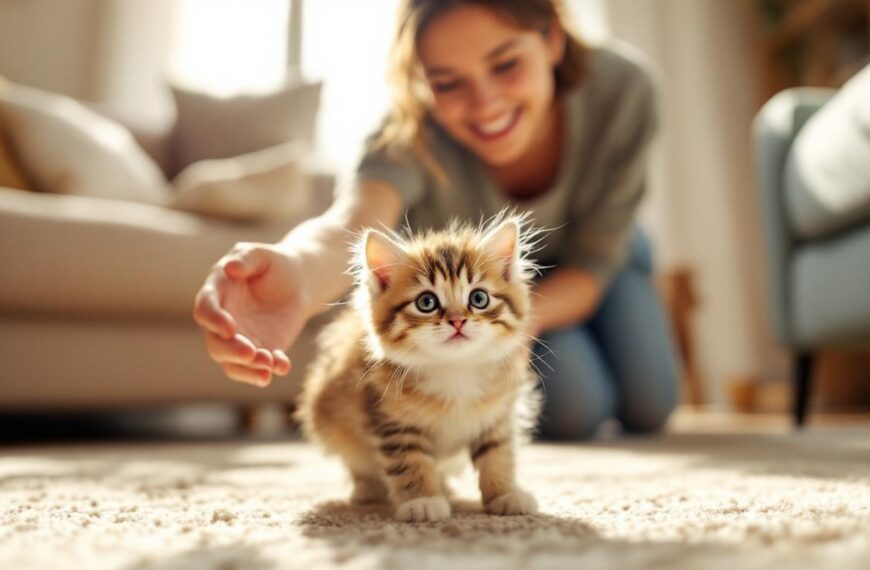 découvrez des conseils pratiques pour gagner la confiance d'un chaton craintif et créer une relation apaisante et harmonieuse avec votre nouveau compagnon.