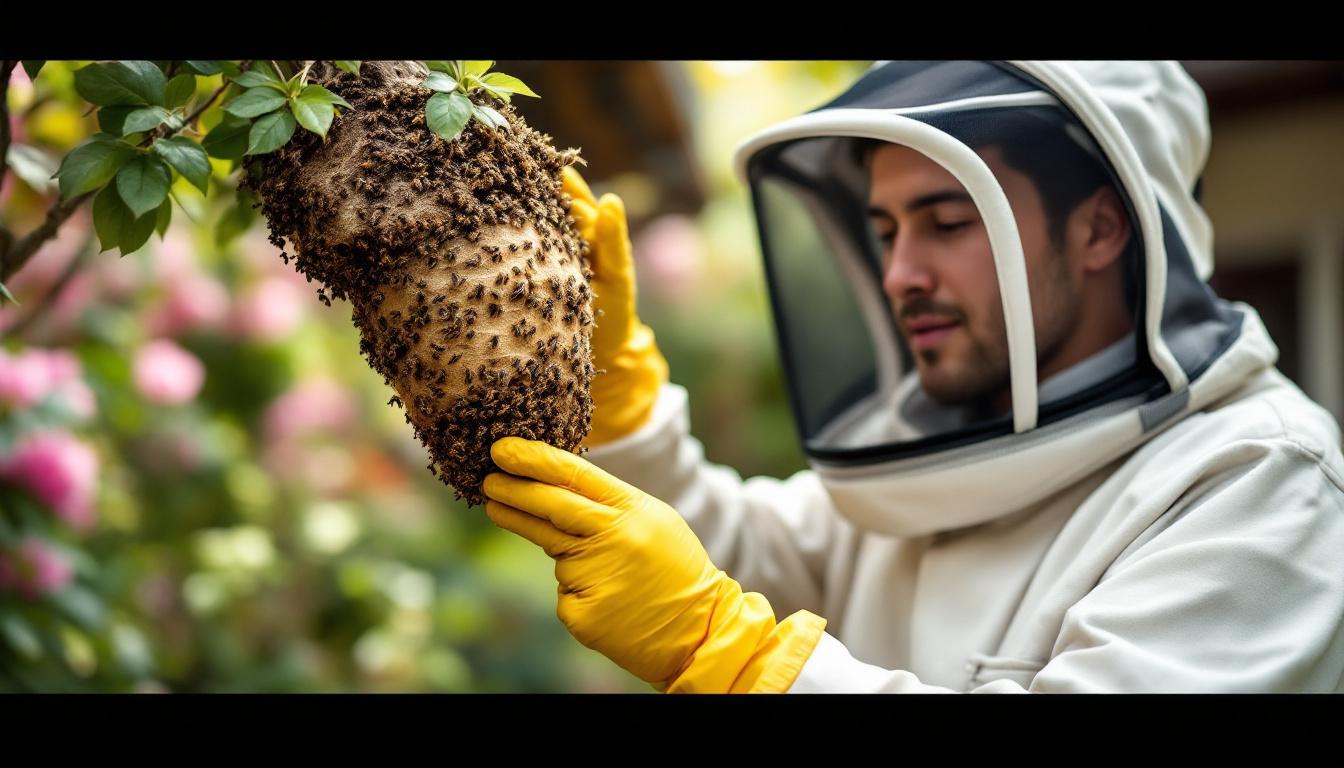découvrez nos méthodes efficaces et sécurisées pour enlever un nid de guêpes sans risque, afin de protéger votre famille et votre maison.