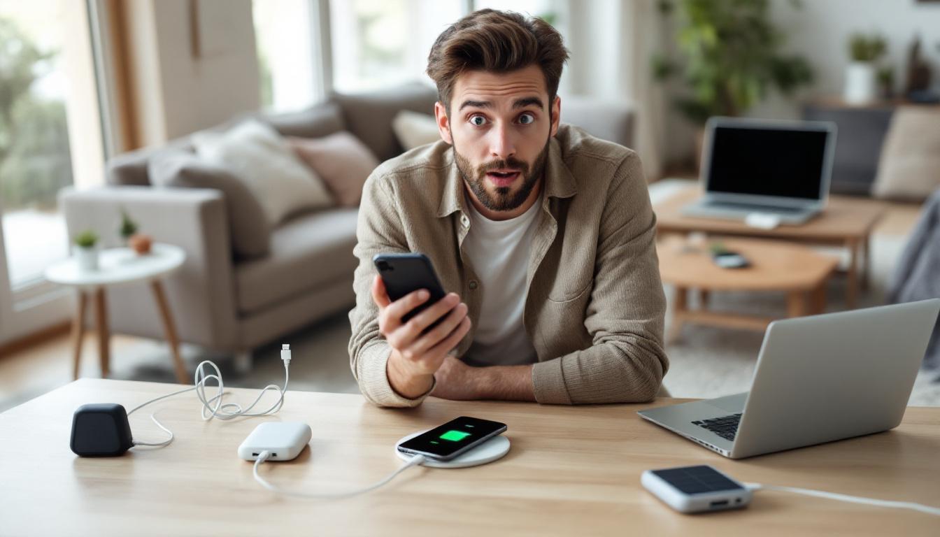 découvrez 5 solutions pratiques pour recharger votre téléphone sans chargeur. astuces simples et rapides pour dépanner votre smartphone en cas d'urgence.