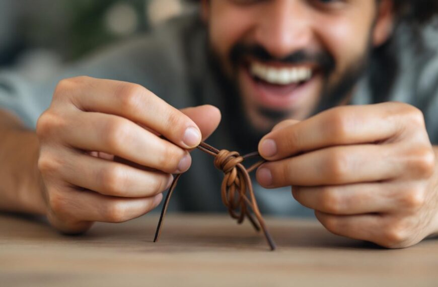 apprenez à réaliser facilement un nœud coulissant pour bracelet ou collier grâce à notre guide étape par étape, idéal pour ajuster vos bijoux en toute simplicité.