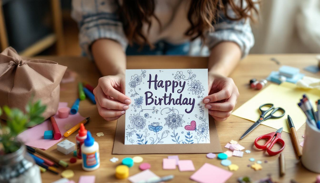 découvrez comment créer une carte d'anniversaire originale en seulement 10 minutes grâce à nos astuces rapides et faciles. idéale pour surprendre vos proches avec une touche personnalisée !