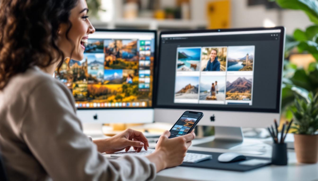 apprenez comment transférer facilement vos photos icloud vers un pc windows ou un mac grâce à ce guide étape par étape, simple et efficace.