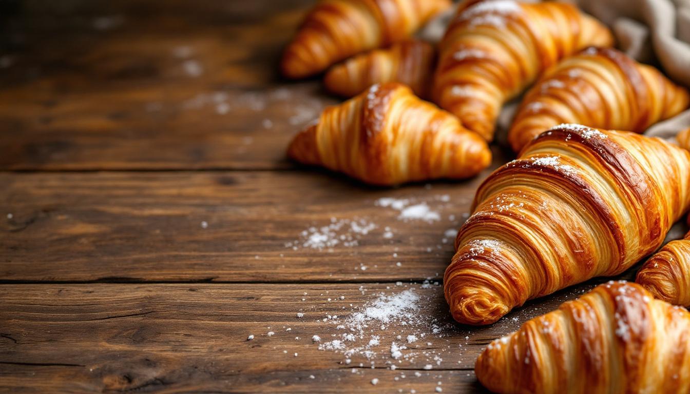découvrez la recette traditionnelle des croissants maison pour des viennoiseries fraîches, croustillantes et savoureuses à savourer au petit-déjeuner.