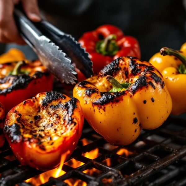 apprenez comment cuire des poivrons simplement pour les peler sans effort et sublimer vos recettes avec une peau parfaitement retirée.