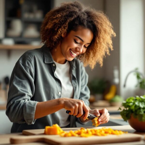 découvrez nos astuces pratiques pour éplucher une courge butternut en toute sécurité, sans risque de blessure.