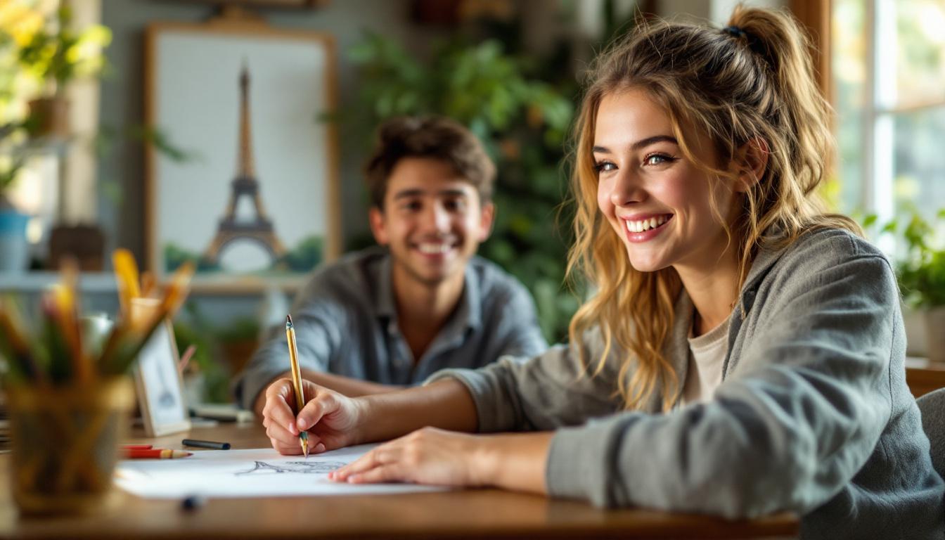 apprenez à dessiner la tour eiffel facilement grâce à notre guide étape par étape, idéal pour débutants et passionnés d'art.