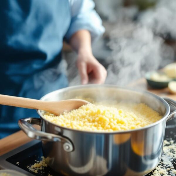 apprenez à cuire la semoule parfaitement, sans grumeaux, grâce à nos conseils simples et efficaces pour une texture légère et délicieuse.