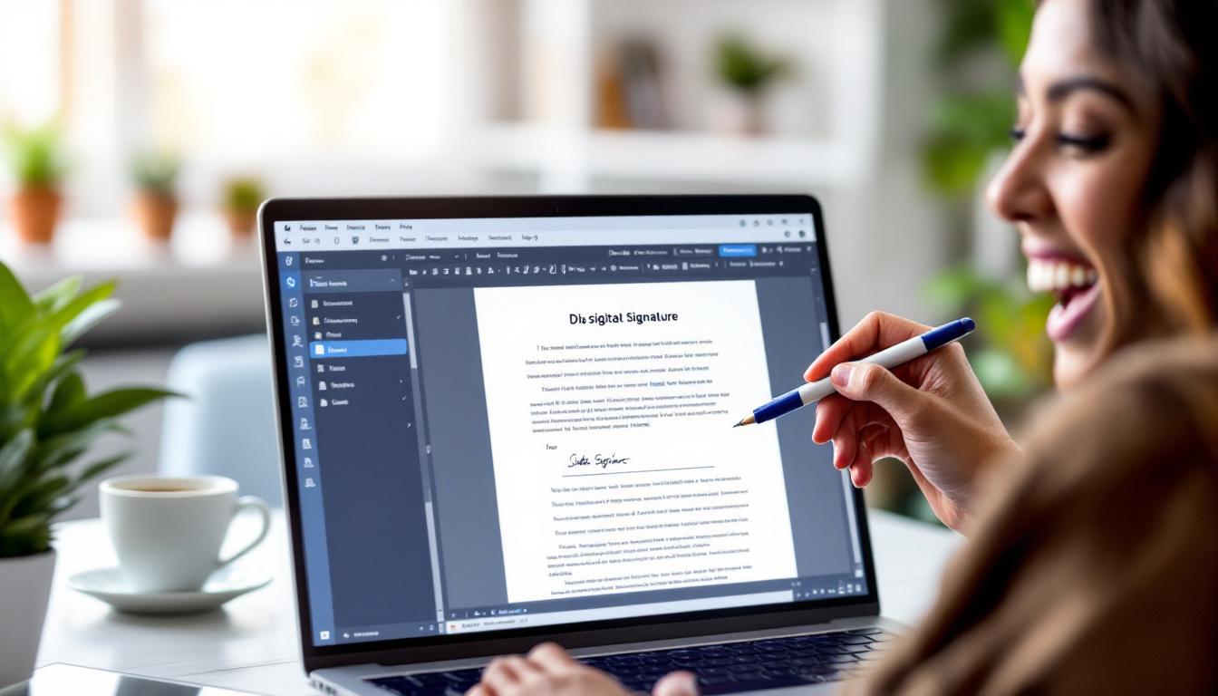 découvrez comment signer un document word électroniquement sans avoir besoin de l'imprimer, en quelques étapes simples et rapides.