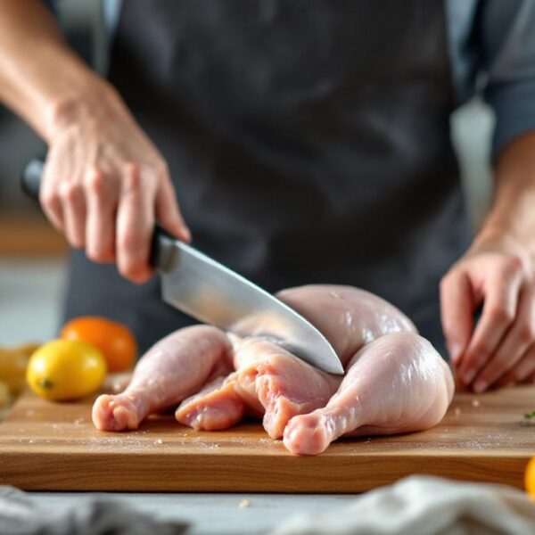 apprenez à découper le poulet en morceaux facilement grâce à nos conseils pratiques et astuces simples pour une préparation rapide et efficace.