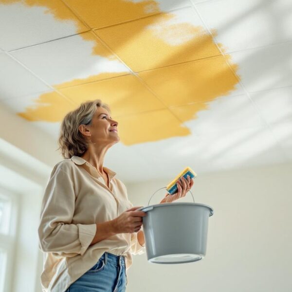 découvrez des méthodes efficaces pour nettoyer et éliminer les taches jaunies causées par la nicotine sur vos plafonds, et redonnez-leur un éclat propre et frais.