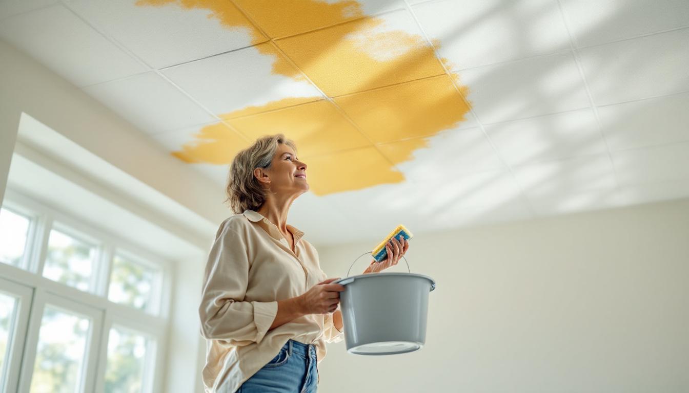 découvrez des méthodes efficaces pour nettoyer et éliminer les taches jaunies causées par la nicotine sur vos plafonds, et redonnez-leur un éclat propre et frais.