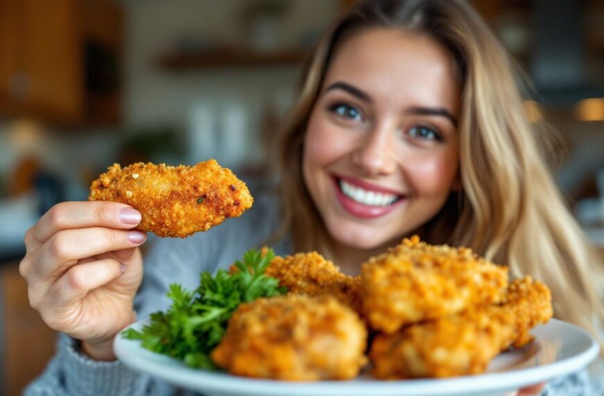 apprenez à préparer un poulet croustillant au four, pané maison pour un repas savoureux et léger, parfait pour toute la famille.