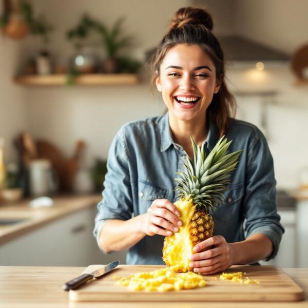 apprenez à éplucher un ananas facilement et rapidement grâce à nos astuces simples et efficaces, pour profiter pleinement de ce fruit exotique sans perdre de temps.