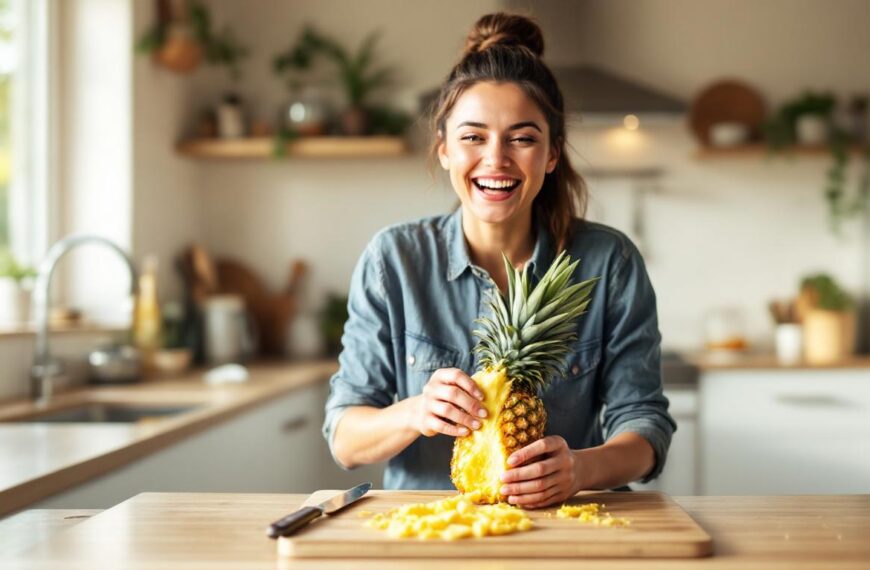 apprenez à éplucher un ananas facilement et rapidement grâce à nos astuces simples et efficaces, pour profiter pleinement de ce fruit exotique sans perdre de temps.