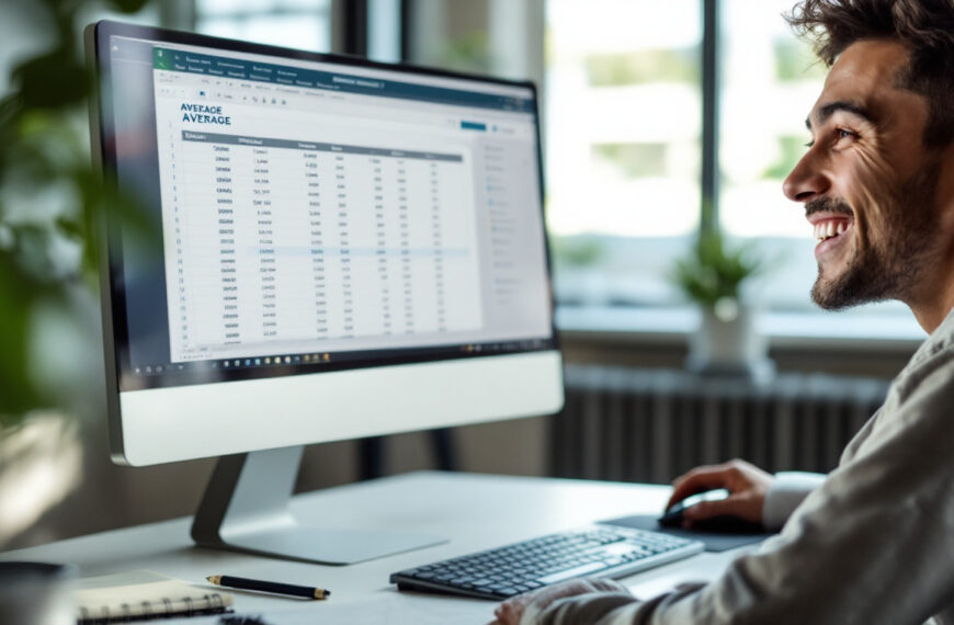 apprenez à calculer facilement une moyenne sur excel grâce à des formules simples et efficaces, adaptées à tous les niveaux.