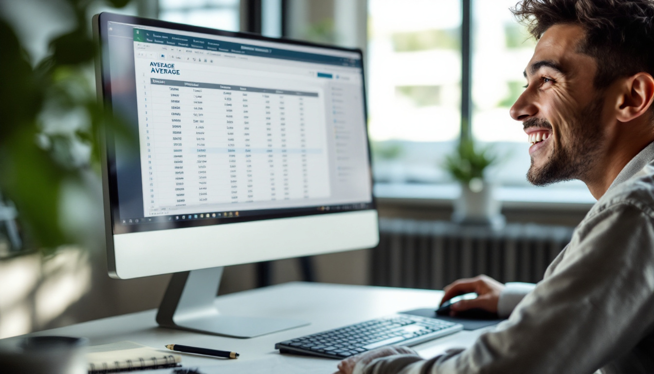 apprenez à calculer facilement une moyenne sur excel grâce à des formules simples et efficaces, adaptées à tous les niveaux.