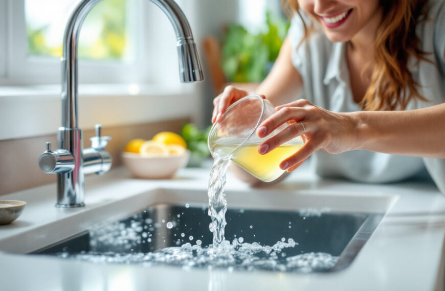 découvrez des méthodes naturelles efficaces pour déboucher votre évier de cuisine sans produits chimiques, faciles et écologiques.
