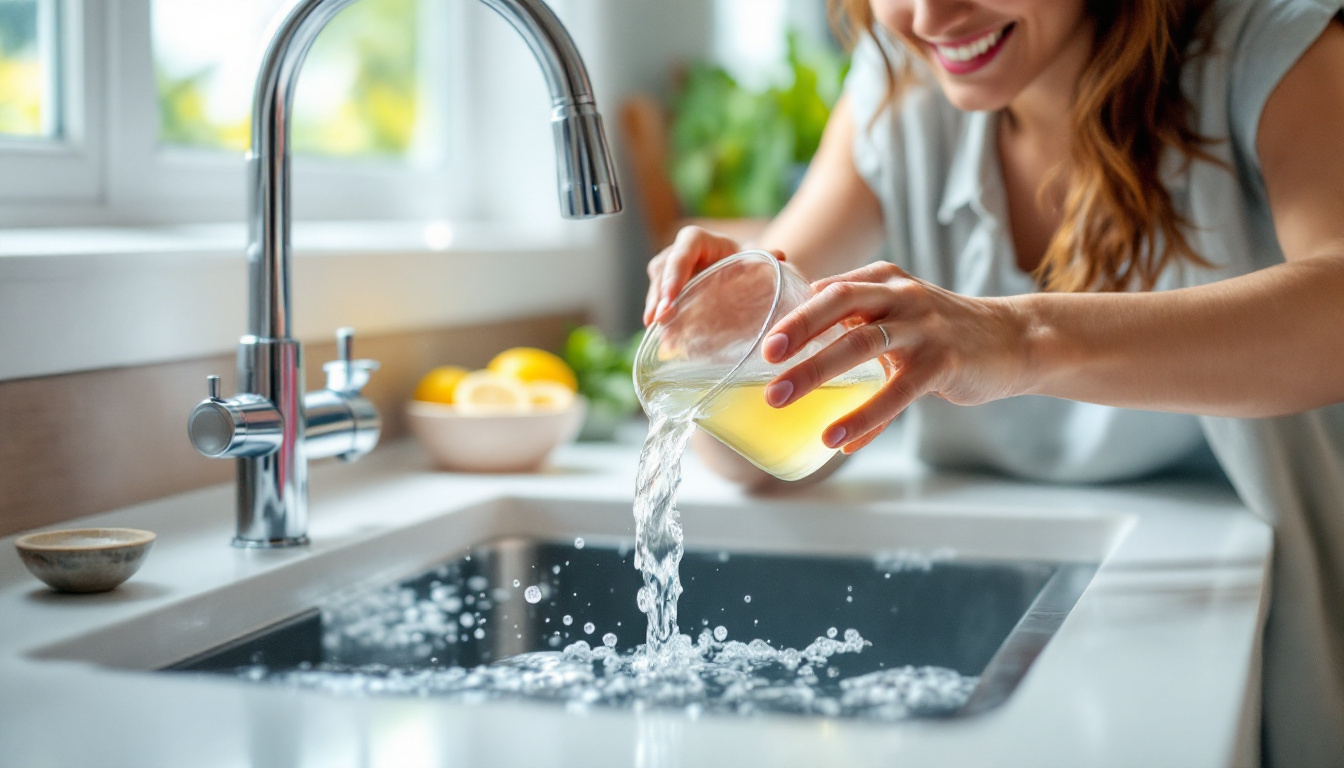 découvrez des méthodes naturelles efficaces pour déboucher votre évier de cuisine sans produits chimiques, faciles et écologiques.