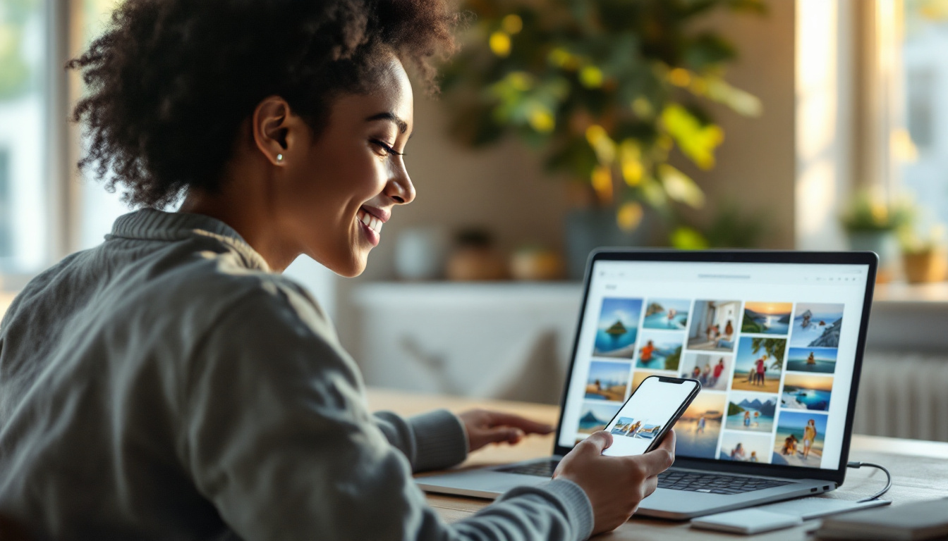 découvrez comment transférer facilement vos photos de votre smartphone vers votre ordinateur, avec ou sans câble, sur windows et mac.